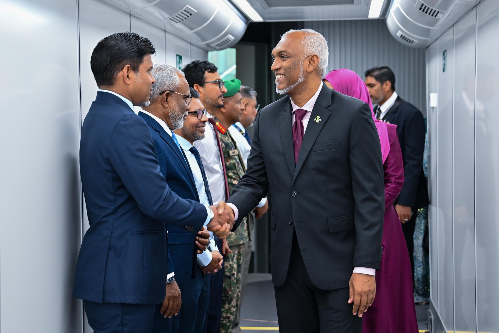 ރައީސް މުއިއްޒު ޕާކިސްތާނަށް ފުރާވަޑައިގެންފި